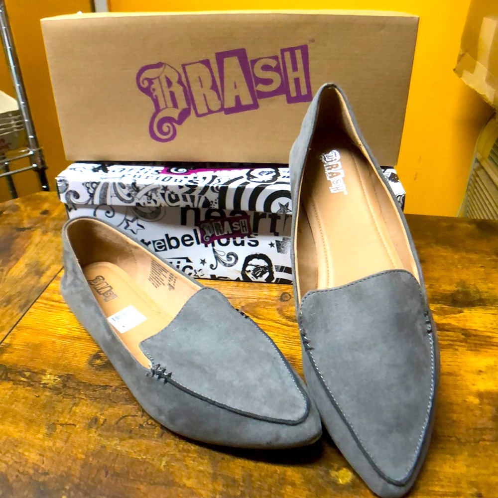 Brash Dark Grey Loafers size 12